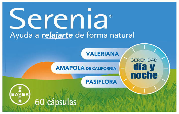 Serenia Relajación Natural Dormir Mejor 60 Cápsulas