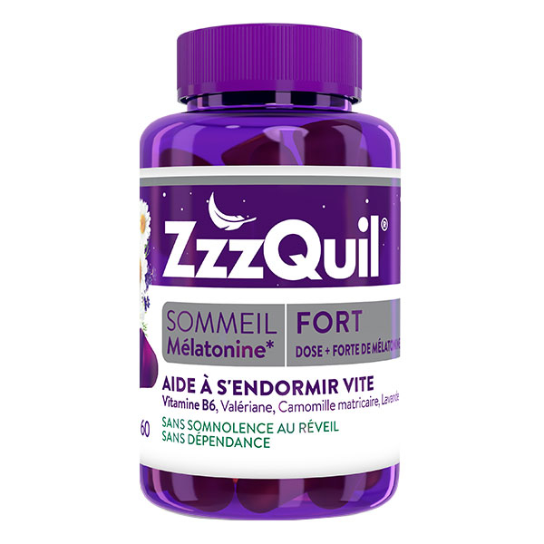 Fort - Sommeil Arôme Fruits des Bois - 60 gommes