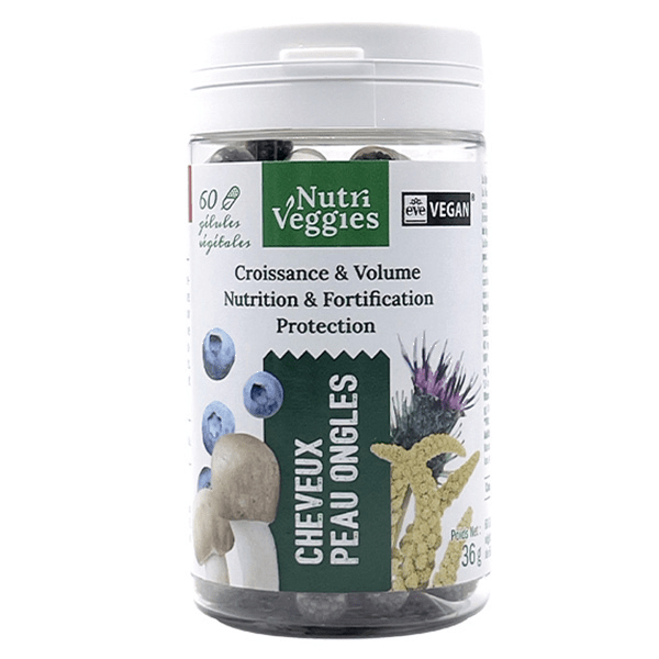 Complément Alimentaire Cheveux Peau Ongles 60 gélules 3