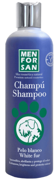 Menforsan Champú Pelo Blanco para Perros 300ml