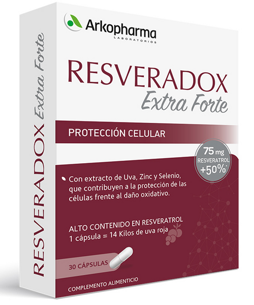 Arkopharma Resveradox Extra Forte 30 Cápsulas