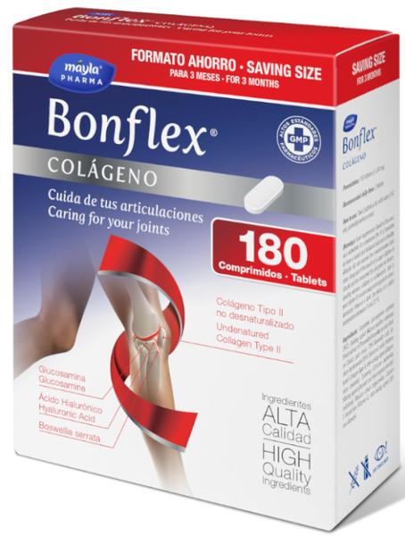 Imagen de Bonflex Colágeno 180 Comprimidos - Suplemento para Articulaciones 💪 en OfertitasTOP