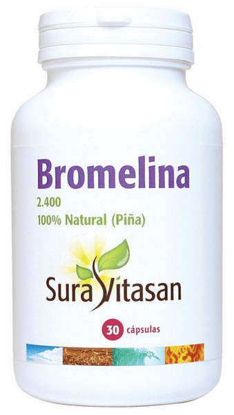 Sura Vitasan Bromelina 2.400 30 Cápsulas