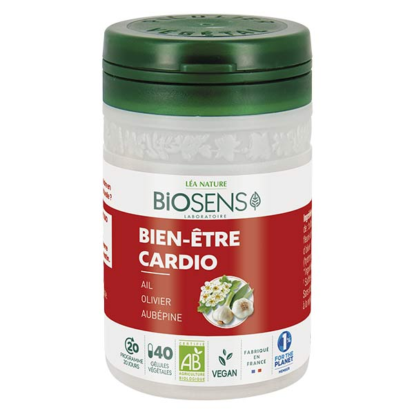 Cardio Bien-Etre Bio 40 gélules végétales