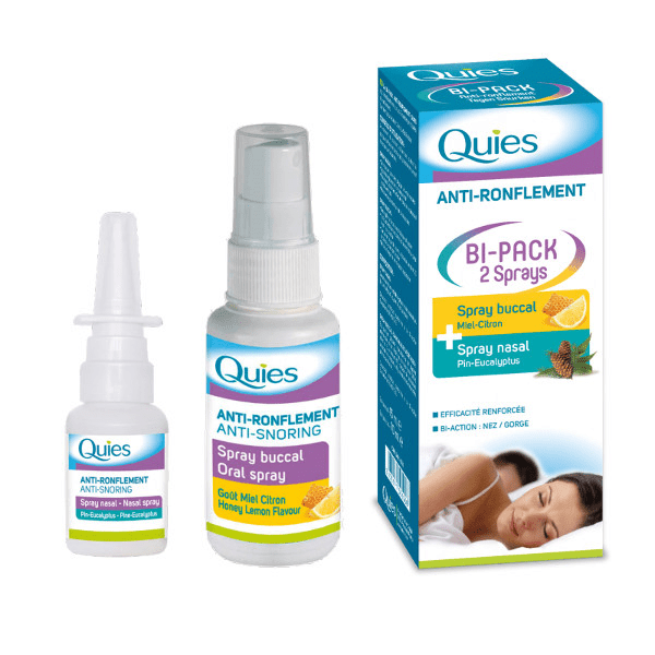 Anti-Ronflement Spray Buccal 70ml + Spray Nasal 15ml 3