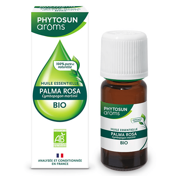 Huile Essentielle Palma Rosa Bio 10ml 4