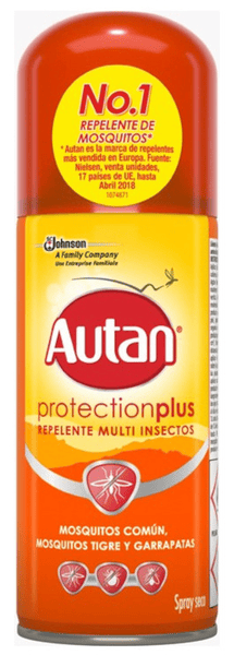 Autan Multi-insect Repelente Mosquitos Spray Seco 100 ml