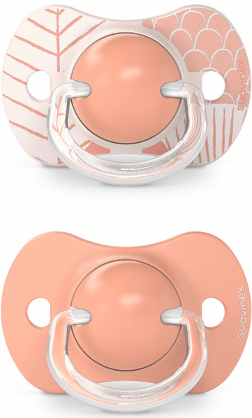 Suavinex Chupete Tetina Fisiológica SX Pro Silicona Dreams Rosa +18m 2 uds