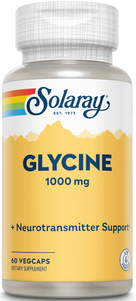 Solaray Glycine 1000 Mg 60 Cápsulas Vegetales