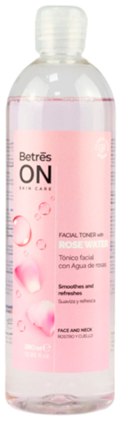 Betres Tónico Facial Agua De Rosas 380 Ml