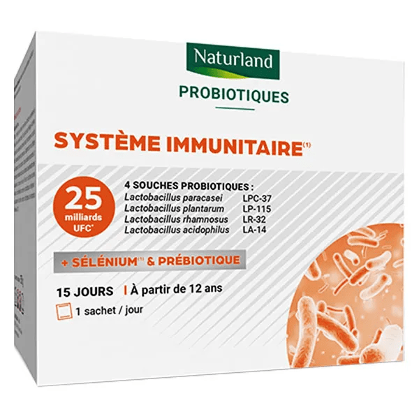 Probiotiques Immunitaires 15 sachets 2