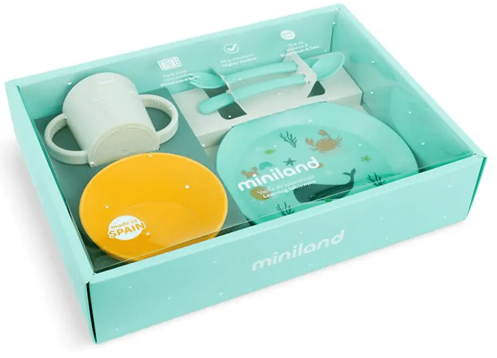 Miniland Vajilla Mealset Ocean 5 Piezas