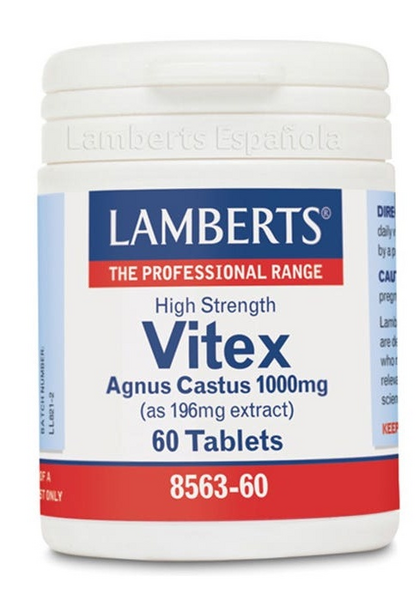 Lamberts  Vitex Agnus Castus 1000mg 60 Comprimidos