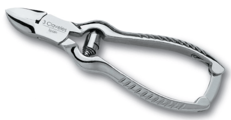 3 Claveles Alicate Pedicura 14 Cm