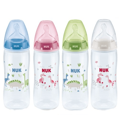 Nuk First Choice Biberón Rojo+ Silicona XL 6-18 meses 360 ml
