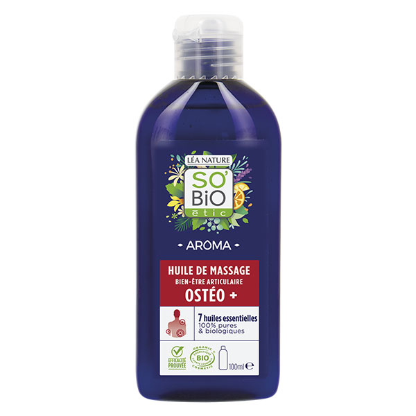 So'Bio Étic Aroma Huile de Massage Ostéo+ Bio 100ml