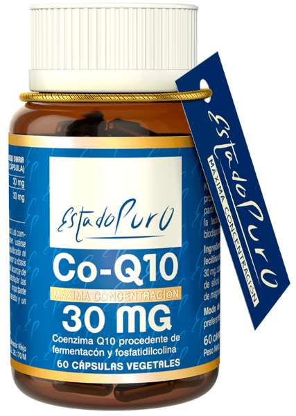 Estado Puro Coenzima Q10 30 mg 60 Cápsulas Vegetales