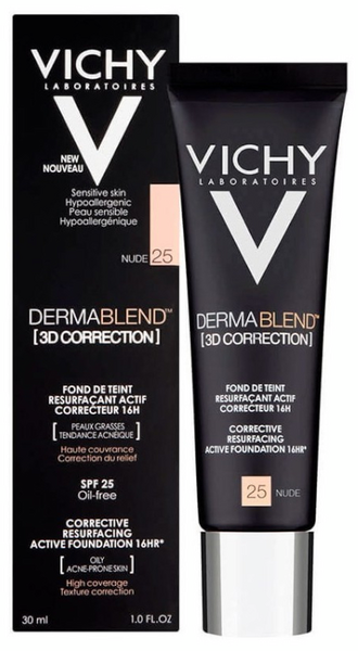 Vichy Dermablend 3D Correction Nude 30 Ml