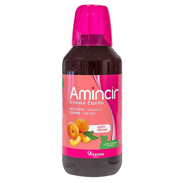 Nutrisanté Amincir Draineur Express Goût Pêche 500ml 2