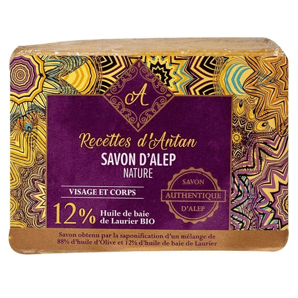 Recette d'Antan Savon d'Alep 12% Huile de Laurier 200g 3