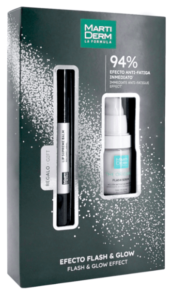 MartiDerm Original Flash Serum 15 ml + Lip Supreme Balm