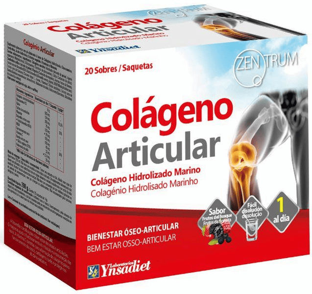Ynsadiet Zentrum Colágeno Articular Plus 20 Sobres
