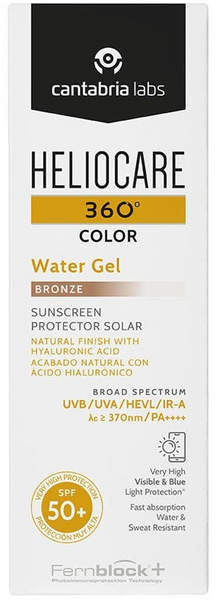 Heliocare 360º Color Water Gel Bronze SPF50+ 50ml