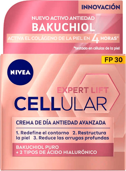 Nivea Hyaluron Cellular Filler Crema Día Elasticidad & Antigravedad SPF30+ 50ml