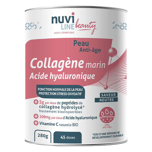 Collagène Marin Peau et Anti âge Chocolat Pot 280g 2