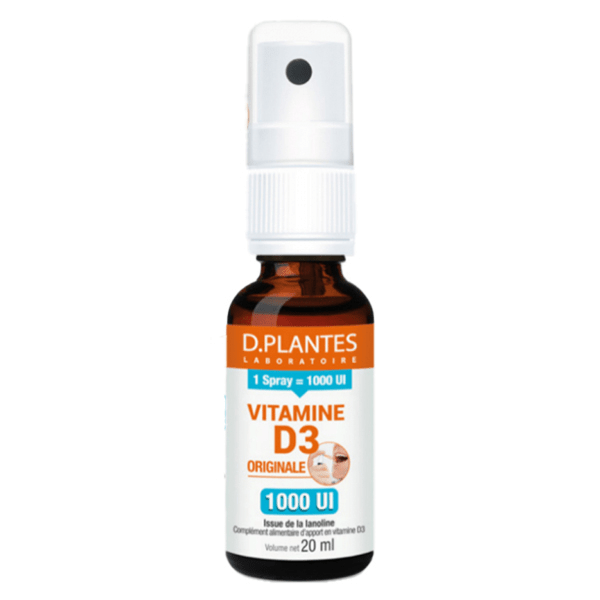 Vitamine D3 1000UI Originale Spray 20ml 2