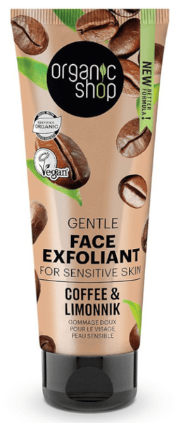 Organic Shop Exfoliante Suave Café y Schizandra 75 ml