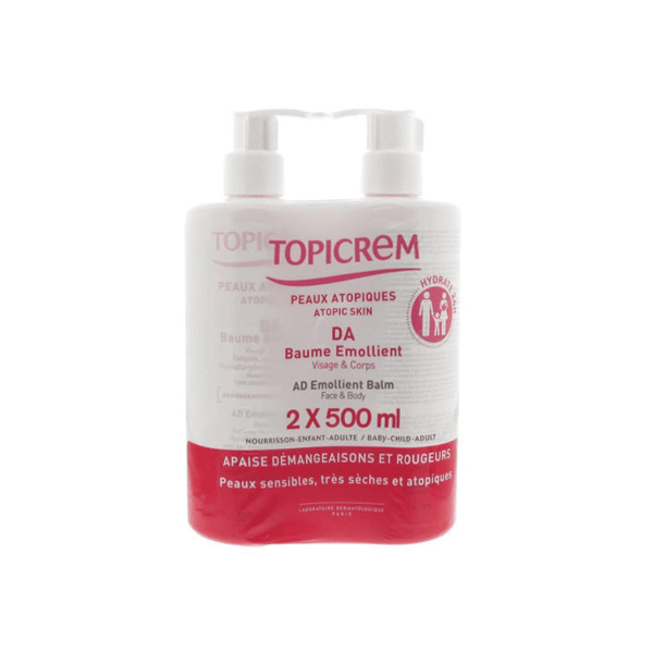 DA Baume Émollient Lot de 2 x 500ml 2