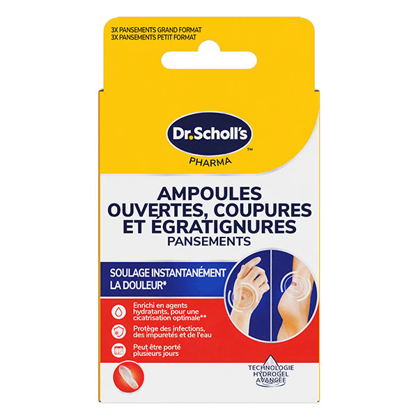Dr. Scholl's Pansements Ampoules Ouvertes, Coupures et Égratignures 3