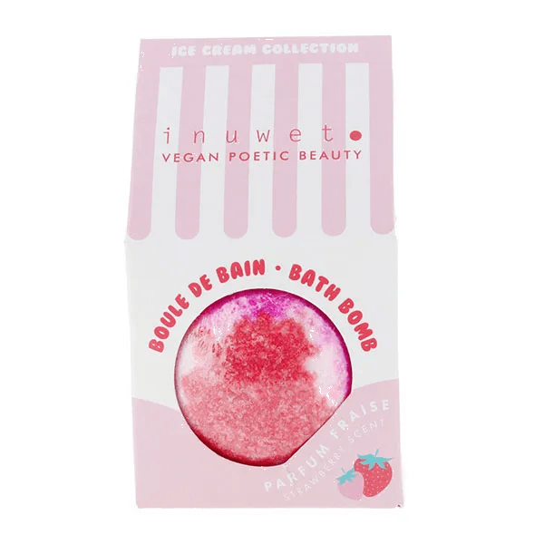 Bombe de bain Icecream Fraise 126g
