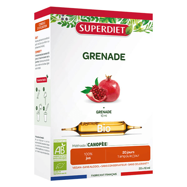 Grenade Bio 20 ampoules de 10ml 4