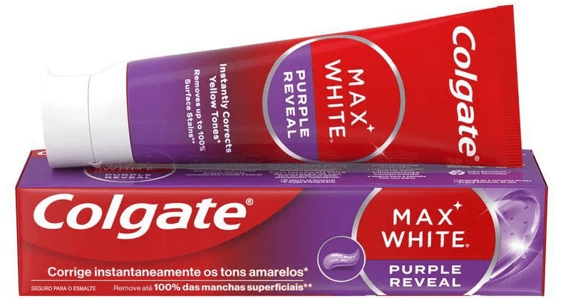 Colgate Morados/Violetas/Amarillos Max White Pasta De Dientes Blanqueadora Purple Reveal 75Ml