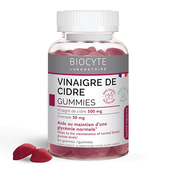 Gummies Vinaigre de Cidre de Pomme Digestion, Taux de Sucre 60 gummies 2