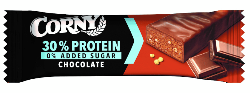 Corny Protein Barrita De Chocolate Con Leche 0% Azúcar Añadido 50 Gr