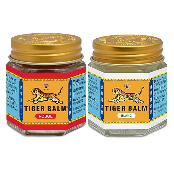 Tigre Balm® Baume du Tigre® - Lot Baume Rouge + Blanc 19gr