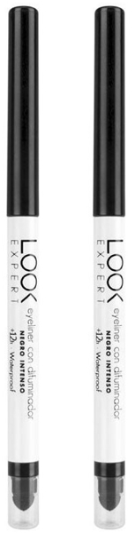 Beter LookExpert Eyeliner Negro Intenso Efecto Terciopelo 2 uds