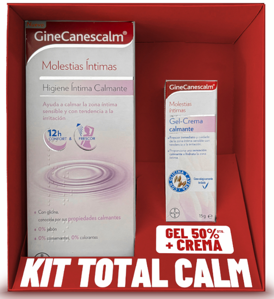 GineCanescalm Pack Higiene Y Cuidado Contra La Irritación