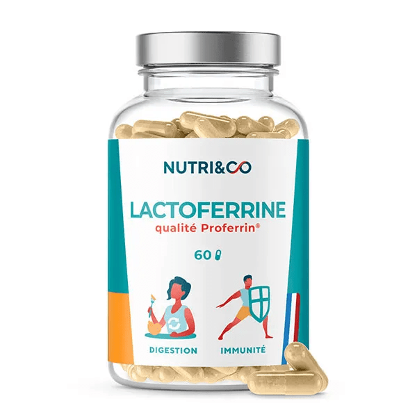 Nutri&Co Lactoferrine 60 gélules 2