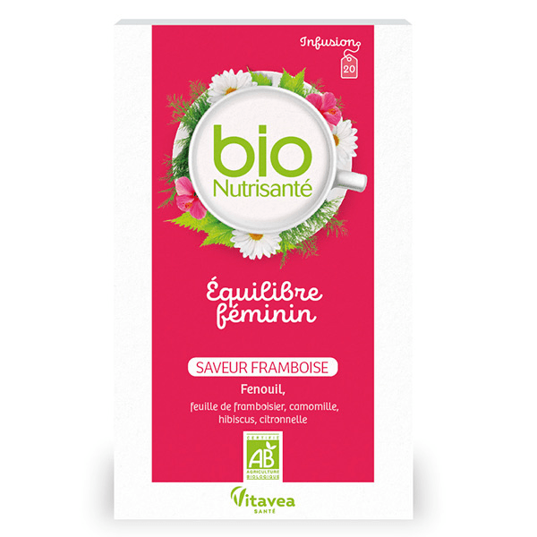 BioNutrisanté - Infusion Équilibre Féminin - Saveur Framboise - 20 sachets 4