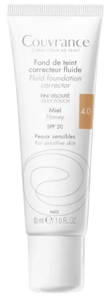 Avène Couvrance Maquillaje Fluido SPF20 Tono Miel 30 ml