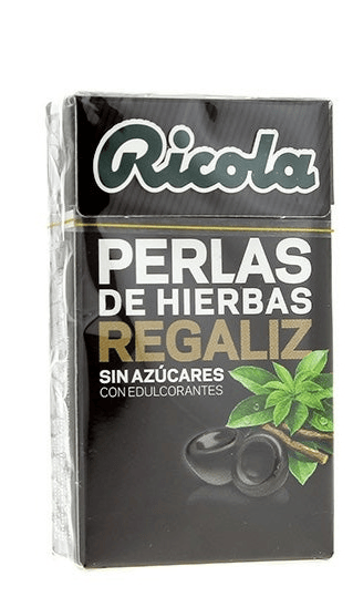 Ricola Perlas Sin Azúcar 25 gr Regaliz