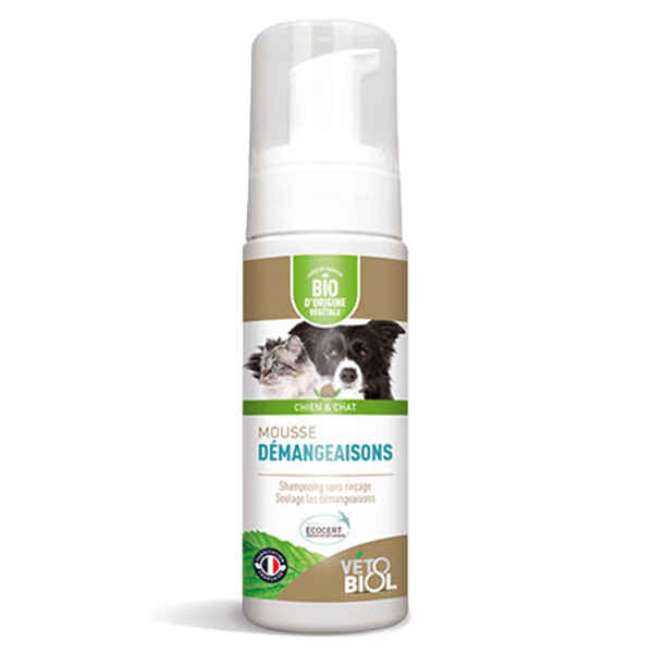 Meilleurs prix pour Vétobiol Hygiène Mousse Anti-Démangeaisons Bio 125ml