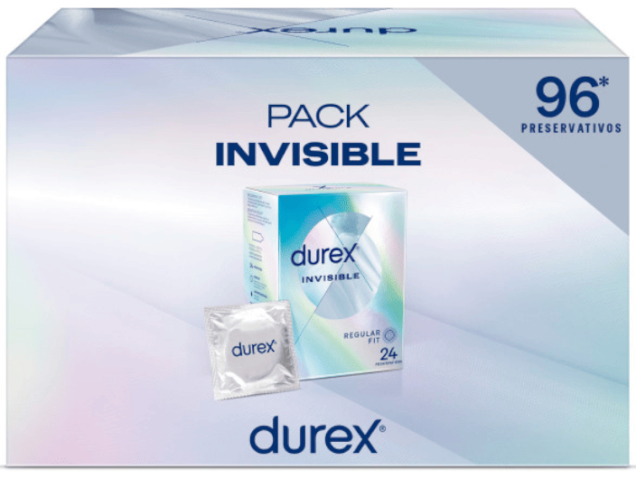 Durex Preservativos Invisibles Super Finos 96 uds