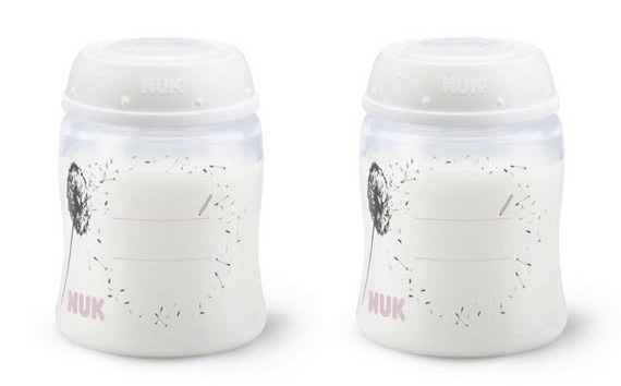 NUK Recipiente Para Leche Materna Set 2 uds
