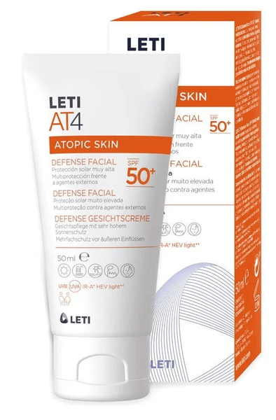 Leti Letiat4 Defense Facial Spf50+ 1 Tubo 50 Ml - Imagen 3