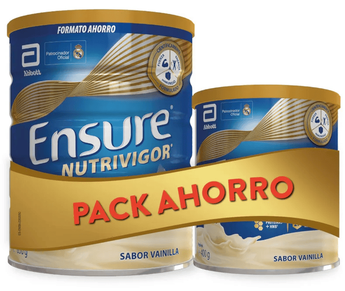 Ensure Nutrivigor Vainilla 850G + 400G - Imagen 2
